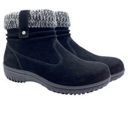 Khombu Women's Laura All Weather Booties New in Box BLACK Size 10