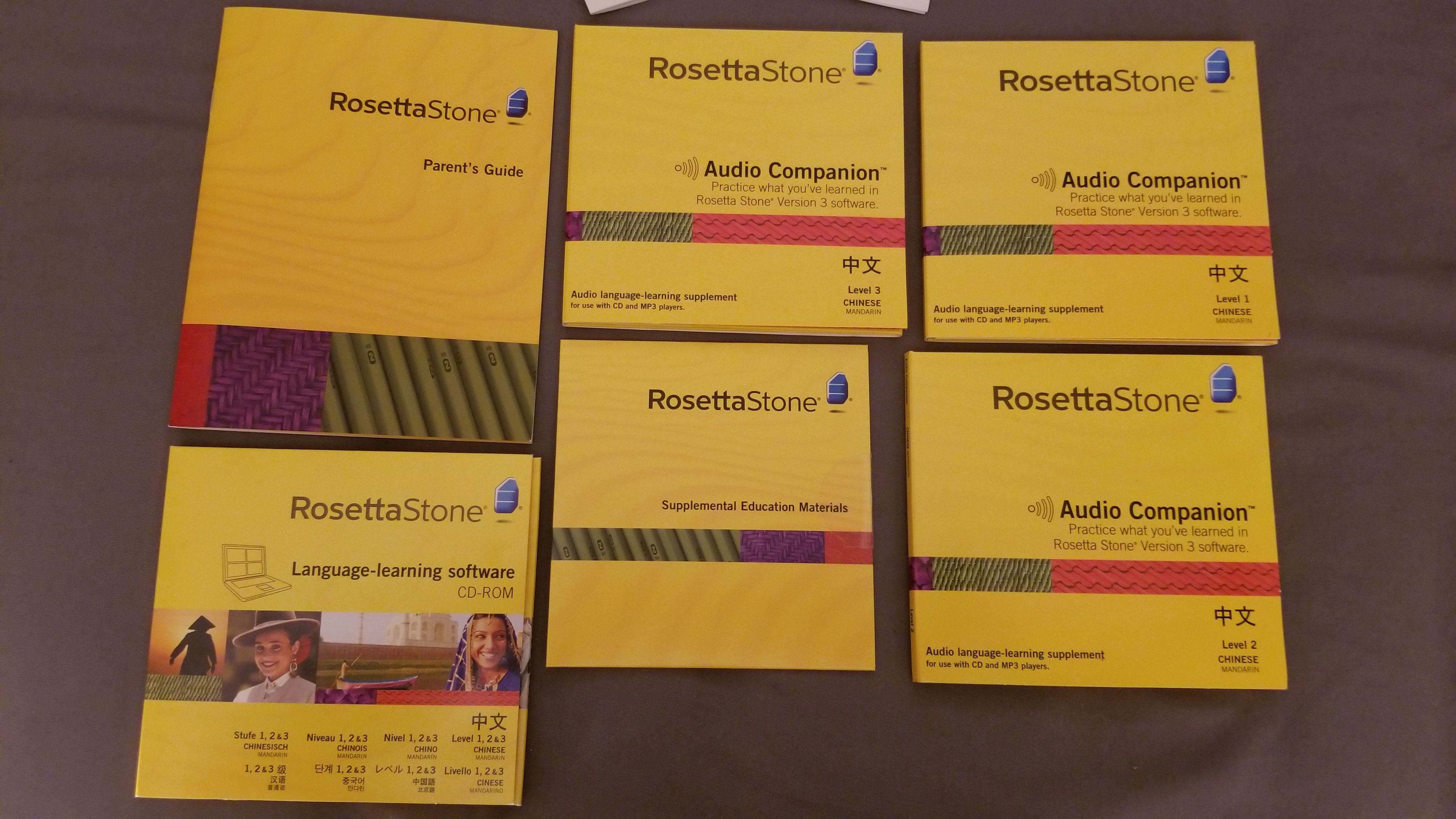 Rosetta Stone Home school Chinese