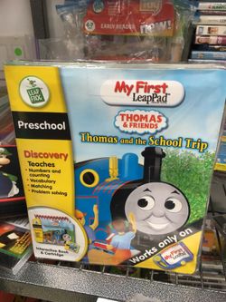 Thomas and the School Trip Leap Frog interactive cartridge and book