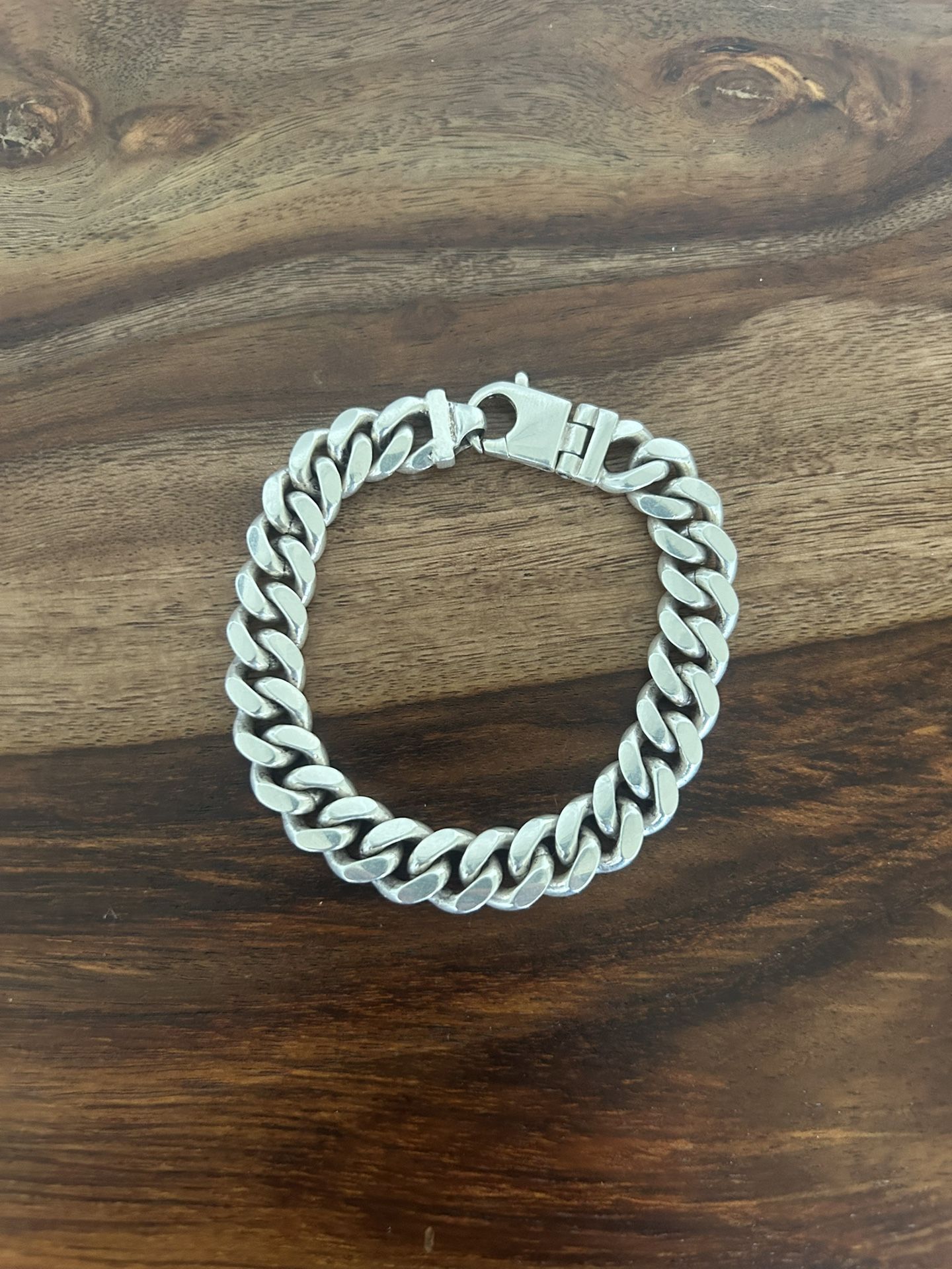 Italian Silver Chain Bracelet