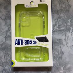 Clear Anti-Shock iPhone Case.