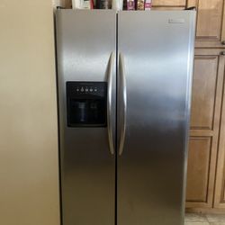 Stainless Steel Frigidaire Refrigerator Professional Series