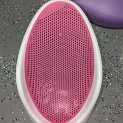 Pink Baby Bath Tub
