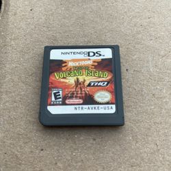 Nicktoons Battle for Volcano Island (Nintendo DS, 2006) Game Cartridge - Tested