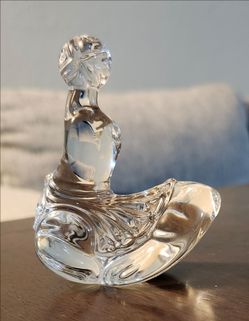 Princess House Crystal Treasures Rocking Seal Circus Figurine Germany