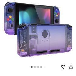 Switch 1 translucent purple shell