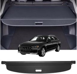 Retractable Cargo Cover-Audi A4 Allroad 2017-2025 Trunk Security Privacy Screen