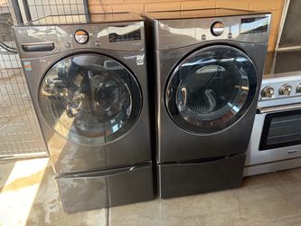 LG washer and dryer