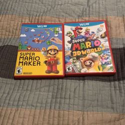 Super Mario 3D World, and Super Mario Maker