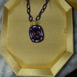 Gorgeous Purple Swarovski Crystal Necklace