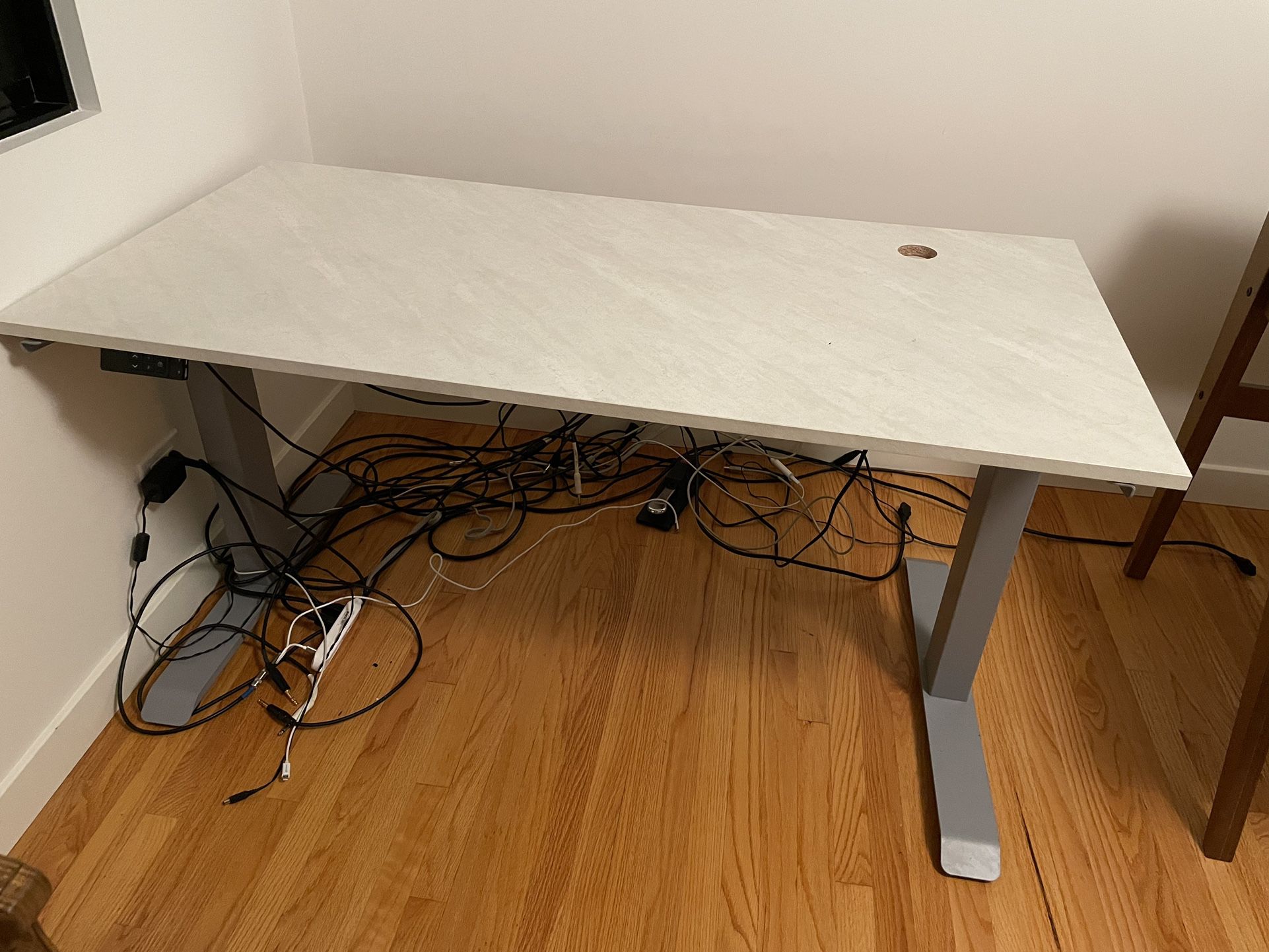 Large Sit Stand Desk 55” 