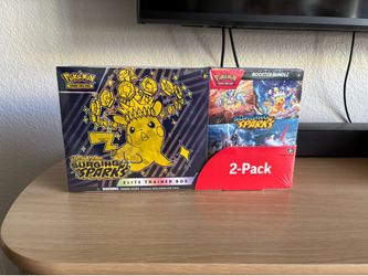 Pokemon | Surging Sparks ETB + Booster Bundle Costco Bundle - SEALED, MINT