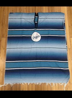 Los Angeles Dodgers Mexican Poncho Zarape SGA BRAND NEW