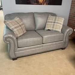 Olsberg Steel Loveseat   