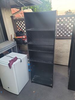 Standard Black Bookshelf