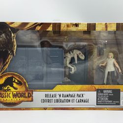 Jurassic World Dominion Release ‘N Rampage Soyona & Atrociraptor Pack