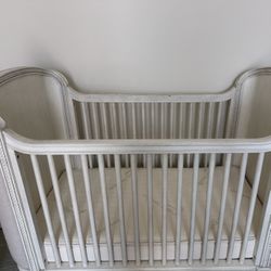 Restoration Hardware Belle Upholstered Crib 