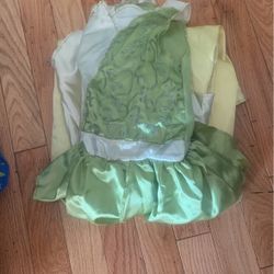 Princess Tiana dress size L for 7-8 yr old