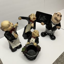 Collection Of Kitchen Butlers Figurines 