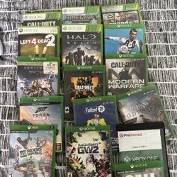 Lot Of Xbox Games 