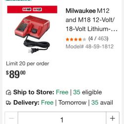 Brand New Milwaukee M18 Chargers $60 Each Pickup In Oakdale 