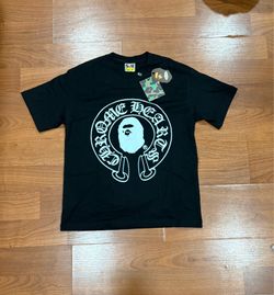 *NEGOTIABLE* BAPE X Chrome Hearts T-Shirt Size Medium Black