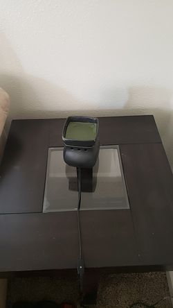 Nice end table matches coffee table on my page