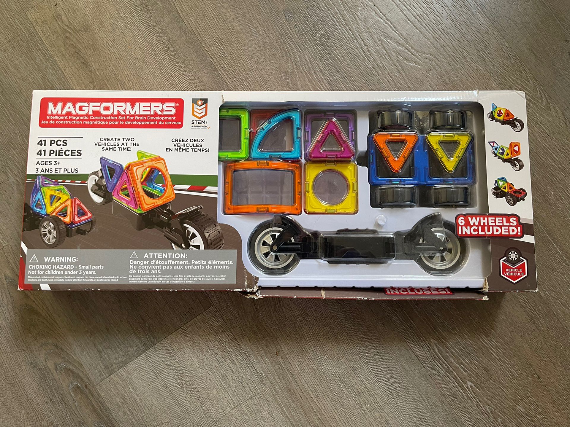 Magformers Intelligent Magnetic Construction Set For Brain Development-41 Piece
