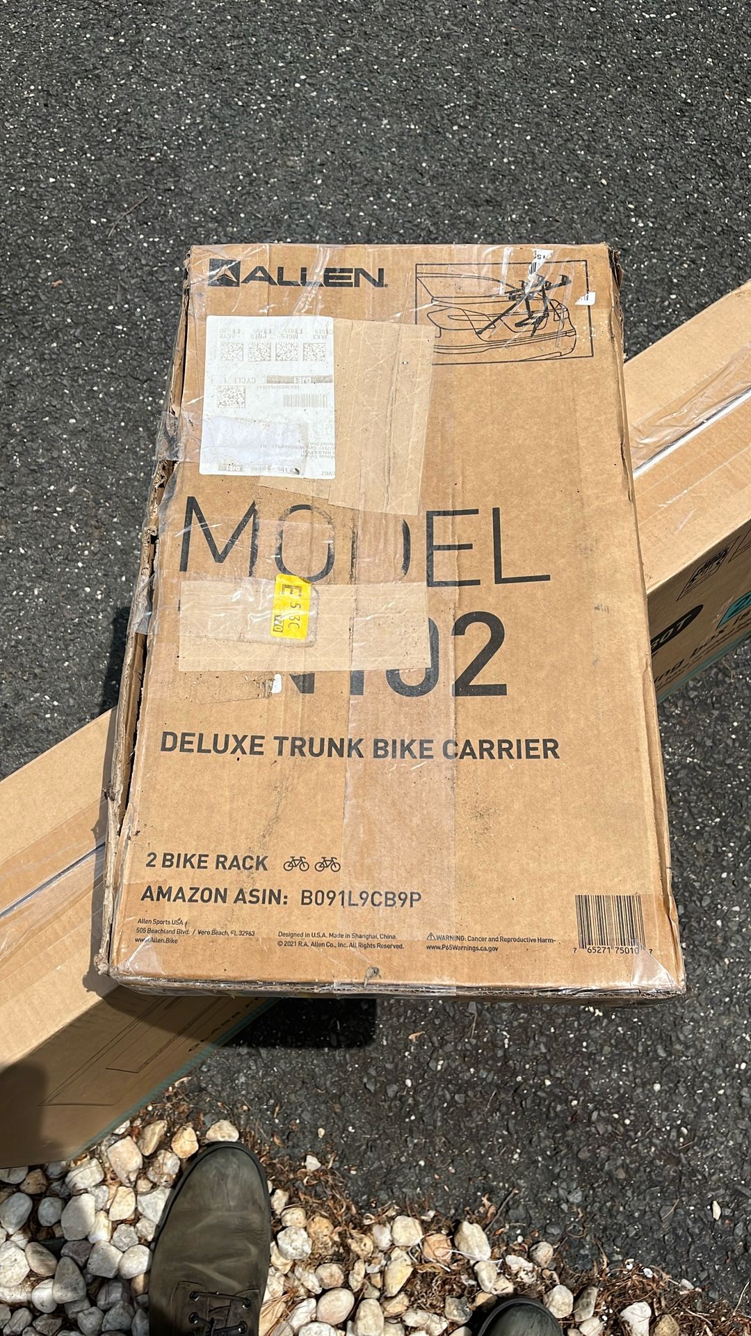 Double Bike Rack Brand New Box Beaten Up But Brand