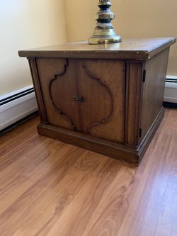 Wooden End Table 