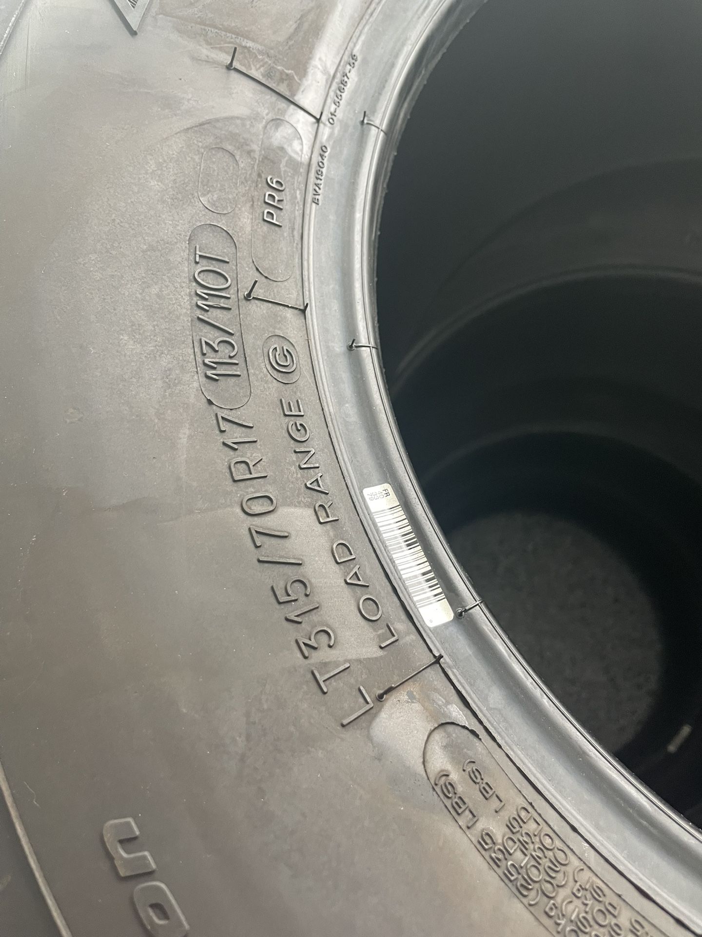 4- BF Goodrich All terrain TA K02 Tires