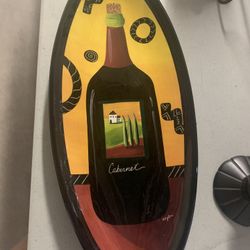 Beautiful Cabernet Wall Plaque 