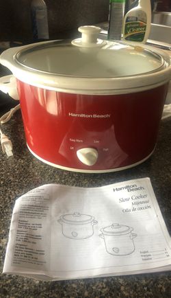 Hamilton slow cooker and mill