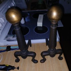 Fire Dogs  For Fireplace