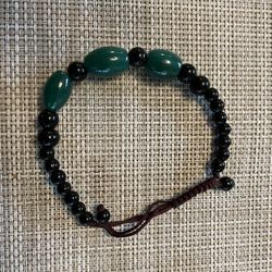 Adjustable Real Stone Bracelet 
