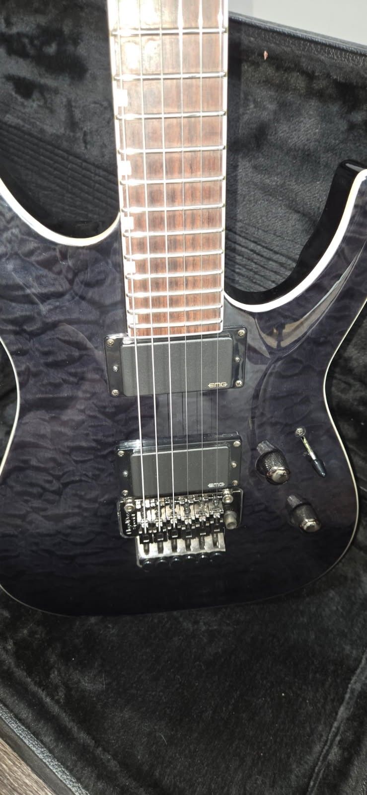 ESP LTD MH350FR - EMG Kirk Hammett Humbuckers, New Floyd Rose