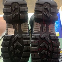 Steel toe Sketchers Boots