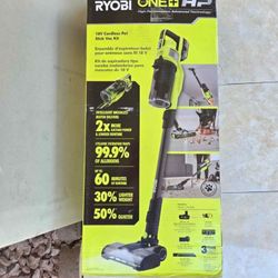 RYOBI 18V HP Brushless Stick Vacuum Cleaner KIT