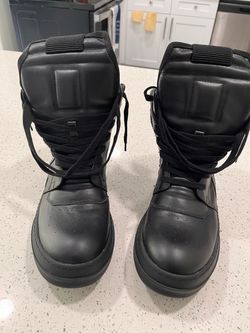Black High-Top Rick Owen’s