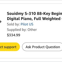 Digital Piano Weighted 88-keys 