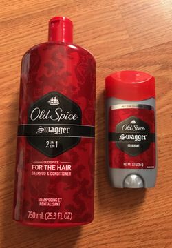 Old spice shampoo/condioner 2/1 and deodorant set $9