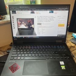 2020 HP Omen Gaming Laptop, I7-10750H, NVIDIA GeForce RTX 2060, 512 SSD