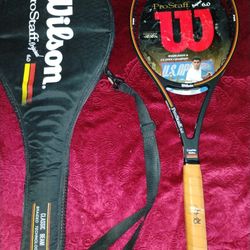 WILSON PRO STAFF 6.0 MIDSIZE 85 sq in 4 5/8 Pete Sampras Autograph Tennis Racket