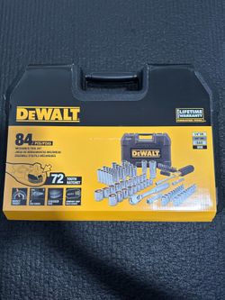 Dewalt Mechanics Tool Set 84 Piece $80 Retail DWMT81531 Brand New