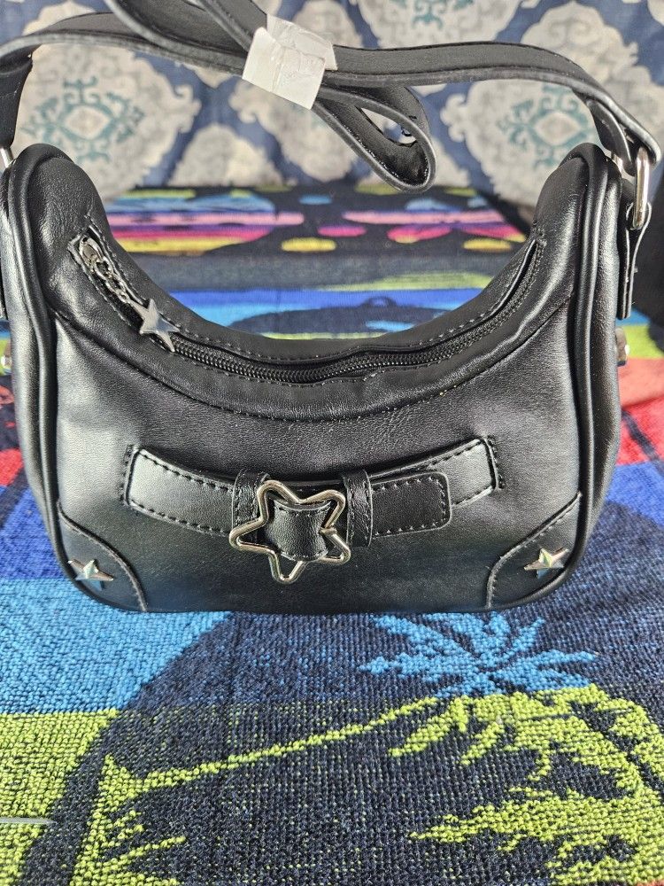 Black Female Star Shoulder Bag