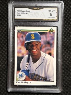1990 Upper Deck #156 KEN GRIFFEY JR GMA 8 NM-MINT Seattle Mariners HOF