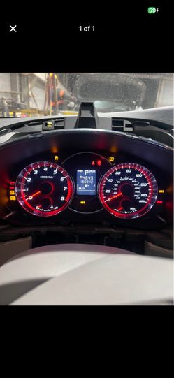 Forester Touring cluster 2013