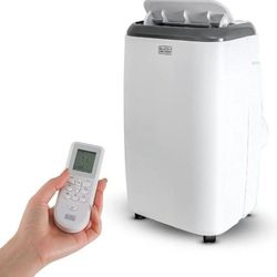BLACK+DECKER BPP06WTB 6,000 BTU Portable Air Conditioner WHITE w Remote Control
