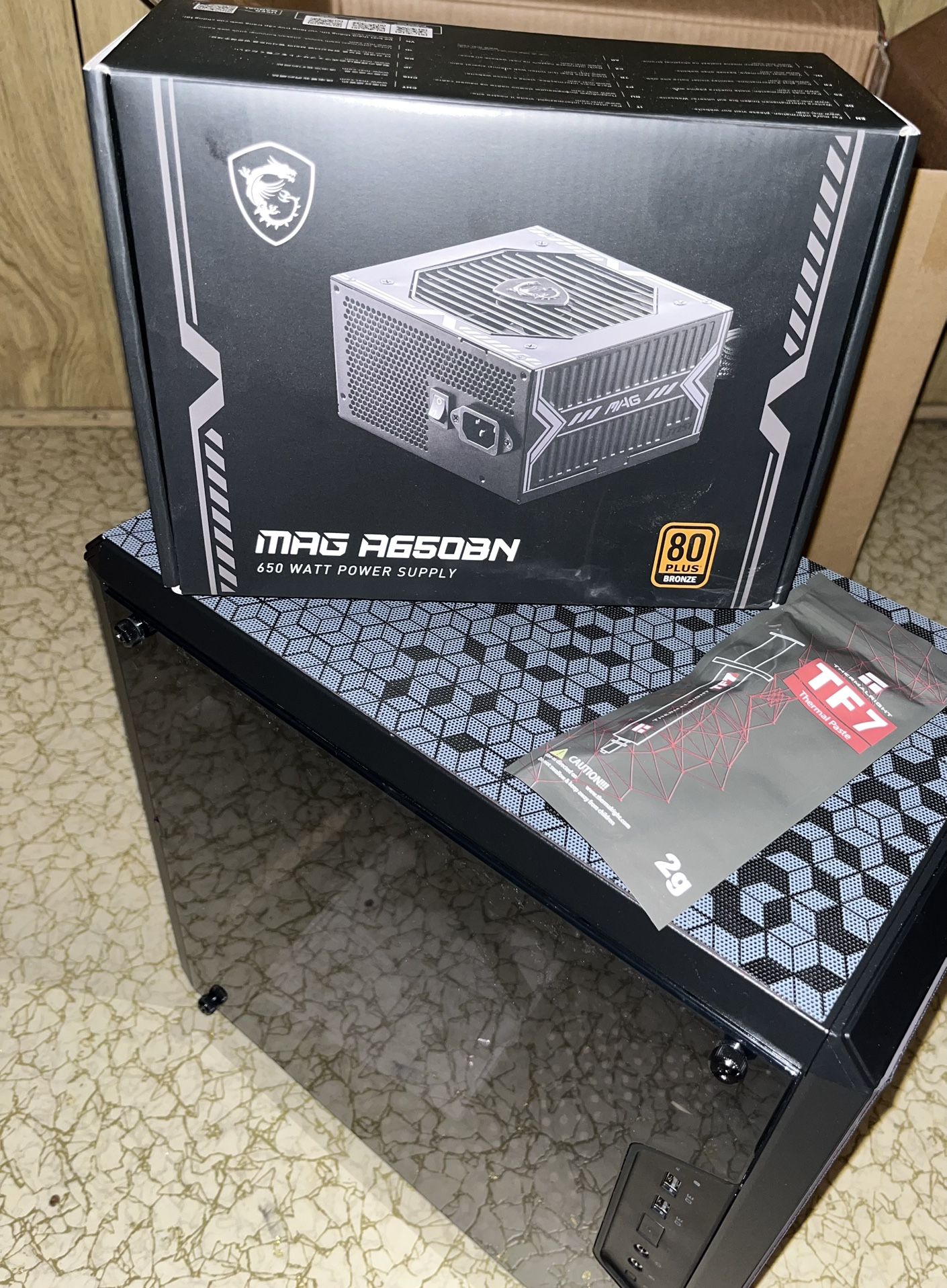 PC Case and Power Supply
