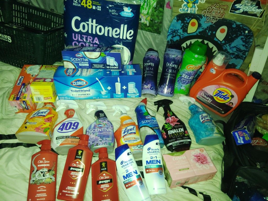 Cleaning Supplies Body Washes Laundry Detergent